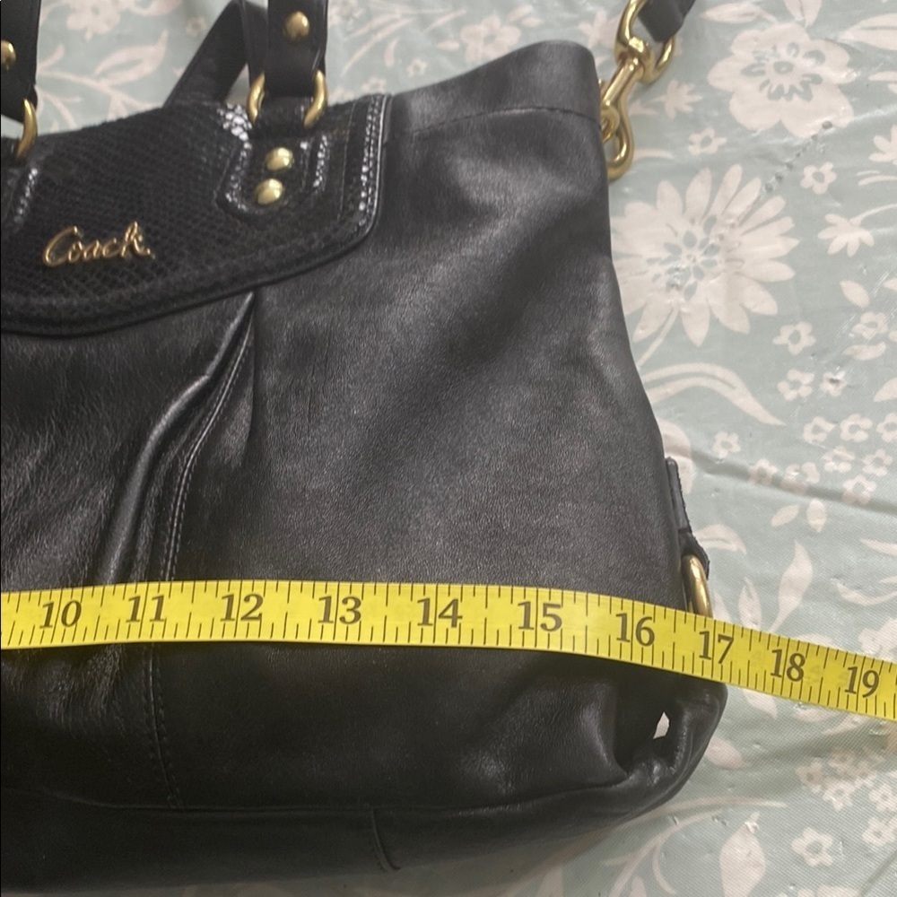 Authentic Coach Ashley Python. Excellent condition - image 9